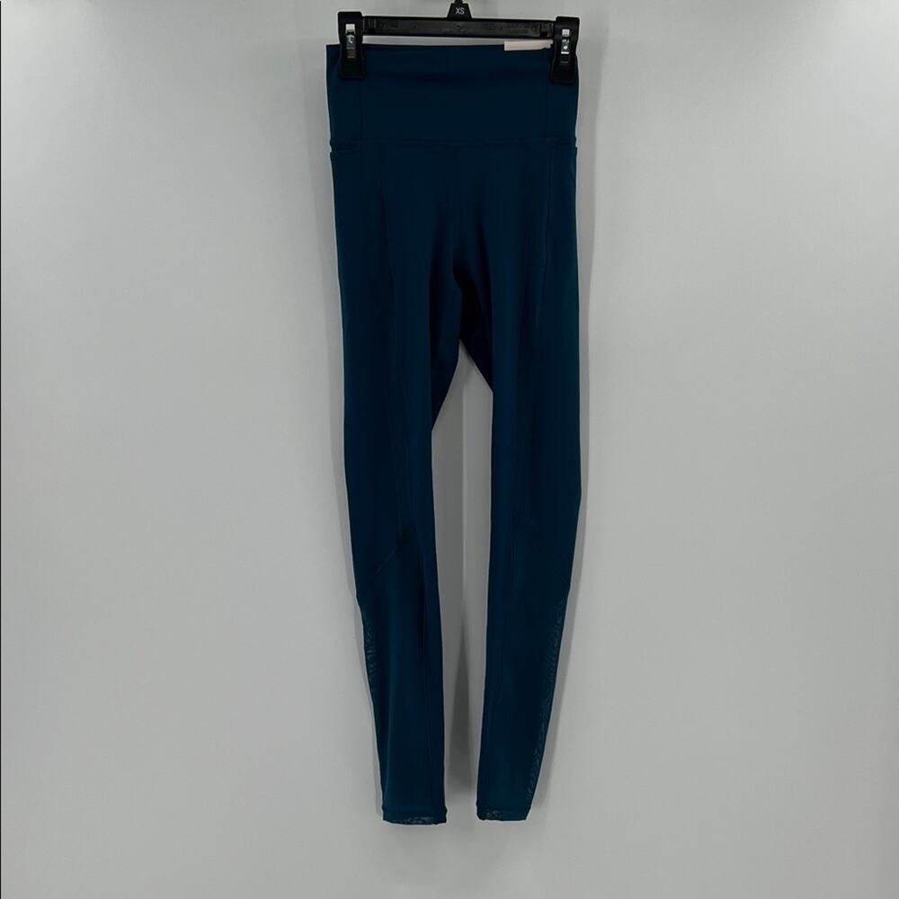 Calia Women's Inspire Collection High Rise 7/8 Leggings - Deep Marine Mesh XS